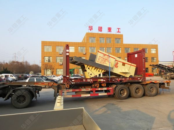 出口菲律賓洗礦機發貨現場